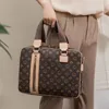 Sıradan evrak çantası bayanın el çantası büyük kapasite çok yönlü mizaç erkekler tek omuz diyagonal bilgisayar torbası220l