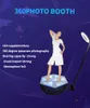 360 Photo Booth Selfie Booth für Hochzeitsfeier Fotostudio Bühnenbeleuchtung