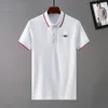 2022 Designer Heren Basic Business Polo T-shirt Mode Frankrijk Merk Heren T-shirts Geborduurde Armbanden Brief Badges Polo Shirt Shorts