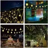 Royalulu Crystal Solar Led Lighting Outdoor String Lights For Garden Yard Home Wedding Kerstdecoratie Solar Lampen J220531