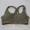 lu Crop Top Women Yoga bra Fitness Gym Clothes Underwear Girls Tops Sportswear Bustier Sports Bras3875018