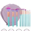 Zouyesan Shells 10 Pinceaux De Maquillage Professionnels Pour Artistes Outils Santé Beauté En Gros W220420