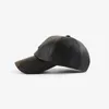 Berretto da baseball Hip Hop da uomo Moda Casual Cappello selvaggio Autunno Inverno Cappellini caldi in pelle Snapback regolabili Cappelli sportivi Gorras