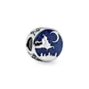 New Popular 925 Sterling Silver Fashion Charm Original Pumpkin Car Flower Backpack Small Elephant Beads Suitable for Original Pandora Ladies Bracelet Jewelry