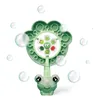 Porous Windmill Bubble Blower Wand Toys Spinner Bubble Machine Summer Outdoor Children's Toy W2