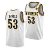 Thr Wyoming NCAA College Basketball Jersey Graham Ike Hunter Maldonado Drake Jeffries Brendan Wenzel Jeremiah Oden Xavier Dusell Noah Reynolds