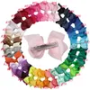 Hair Accessories 20 Colors Children Girls Large Bow Hairclips Cute Ribbon