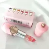 Flower Jelly Lipstick Crystal Lip Balm Lips Stick Temperature Change Waterproof Natural Nutritious Make Up Lipper Lipsticks