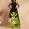 Noisydesigns Women Backless Dress Elegant Boho Hawaiian Floral Print Beach Dresses And Tunics Black Evening Robe Ete Vestito 220627