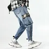 Jeans pour hommes Long Sarouel Déchiré Hommes Printemps Trou Mode Homme Skinny Baggy Pour Hiphop Pantalon Vêtements Hommes Heat22