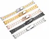 20mm 21mm Cinturino in metallo per Rolex Water Ghost Series Cinturino in acciaio inossidabile oro argento per uomo Donna Durabel Wristband Blet