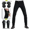 Moto Vêtements Conception Pantalon Noir Hommes Moto Jeans Équipement De Protection Équitation Touring Moto Pantalon Motocross Avec Prote