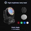 SHEHDS Stage Light BeamWash 19x15W RGBW Zoom Moving Head Lighting for Disco KTV Party DJ Equipment8090207