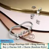 women 925 Silver Fit Pandora Charm 925 Bracelet Star Timeless Sparkle Heart Dangle Clip charms set Pendant DIY Fine Beads Jewelry