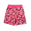 Mens Designer Shorts Casual Summer Five Trousers Pant Camo New Color Print Hip Hop Elastic Waist Pink And Blue Basketball Size M-3310Q