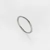 316 Stainless Steel round Ring Earrings Nose Ring Simple Trendy Face-Looking Small Interface Cross Border