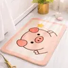 Carpets Cartoons Bathroom Mat Plush Soft Bath Mats Strong Water Absorption Home Carpet Shower Non-Slip Rug SetCarpets