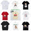 Diseñador de lujo Camisetas para hombres Camisetas para mujeres Camisas casuales Verano Playa Manga corta Multicolor Transpirable Impreso Camisetas Hombre Mujer Patrón