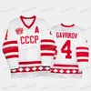 Equipe Ceomitness Russo Hóquei Russo CCCP 75º Aniversário Jersey Anton Slepyshev Kirill Kirsanov Chay Genoway Matvei Michkov Mat Robinson Gusev Nikita