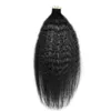 Mais novo 6 Flor Boca Fita Invisível Extensões de Cabelo Remy Yaki Kinky Cutícula Reta Alinhada DIY Extensão de cabelo de trama de pele 100g / 40piece