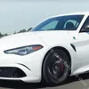 1 par de alumínio fender decoração adesivos quatro folhas trevo para alfa romoe giulia stelvio adesivos exteriores acessórios do carro 3512770