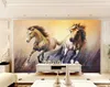 Papier peint 3D Construction murale Géométrie Papier mural 3D Muraux murales pour salon Chambre à coucher TV Fond d'écran Fond d'écran Accueil Décor Stickers