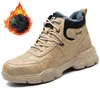 Male Safety Shoes Work Sneakers Indestructible Boots Winter Men Steel Toe Sport Safty 220322