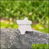 Artes e ofícios Presentes de artes Home Garden 14x20mm Merkaba Hexagram Star Qaurtz Chakra Stone Ornamentos de energia Cura de energia R DHSW9