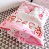 8pcs Pudding Cat Pillow Cute Throw with Mini Different Emotion Dolls Toys Inside Unique Gift for Kids 220418