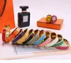 Enamel Rainbow Bangle Bracelets Woman Cuff Fashion Bracelet for Man Women Jewelry Jewelrys Multicolor Optional077D