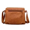 Annmouler Luxury Women ombro ombro de couro PU Mensageiro Brown Bolsetes Crossbody 2022 Brand feminino Soft Tote Bag