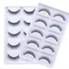 wholesale 550boxes 100% vrai vison faux cils 3D faux cils naturels doux extension de cils maquillage H13 220607