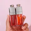 Lip Gloss 6 ml Crystal Jelly Hydrating Care Oil Non-Licky Formule Subtiele glans Glow getinte pure kleur Plumperlip