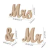 Party Decoration Wedding Mrs Wood Letters Sign For Table Decor Hem Desktop Ornament Jubileum Event Po Propsparty