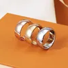 Rings Love for Women Titanum Steel Gold Rose Silver Men Designer Luxury Designer Gioielli mai non si sbiadano non regalo allergico 6-10