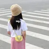 Little girl candy colors mini purse fashion kids Metal Chain crossbody bag 2022 Korean childrensingle shoulder zero wallet F1182