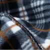 Мужские толстовка толстовок теплый модный зимний вязаный вязаный наполовину флисовый свитер густой водолазки мужские свитера повседневное мужское сплошное пальто на молнии