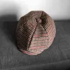 BERETS SBOY CAP LATTICE BERET BERET HAT MEN WOMEN TWEED GATSBY OCTAGONAL HERRINGBONE VINTAGE IVY HATS BLM230BERETS