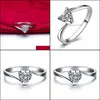 Band Rings Fashion Versatile Jewelry Classic Diamond Rose Love Rrop Delivery 2021 Baby DHVG6