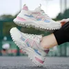 Frauen Weiße Plattform Turnschuhe Vulkanisieren Schuhe Weibliche Flache Schuhe Müßiggänger Mesh Atmungsaktive Casual Plus Größe 41 42 43