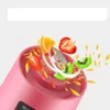 Draagbare mixer USB elektrische vruchtenjuicer Handheld smoothie maker blender roeren oplaadbare mini -keukencessor sap cup c0725G02