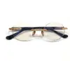 occhiali moda Nuovo design DEEP III occhiali ottici montatura rotonda vintage stile semplice e versatile di alta qualità con scatola può fare lenti da vista
