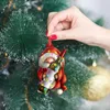 Christmas Decorations Tree Decoration Car Rearview Mirror Backpack Pendant Crafts Collection Kids Toys Gift Year 2022 Home Decor #50Christma