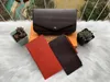 Luxurys Designers Bags 3pcs/set accessories women Crossbody Leather Purse Messenger Handbags Flowers shoulder lady Leather with box 61276