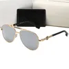 2022 New Classic Polarized Sunglasses Women Designer Luxury Pilot Alloy Metal Polaroid