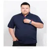 Men's Polos Plus Size 10XL 8XL 5XL 4XL Brand Clothing Homme Solid Wholesale Casual Men Tee Shirt Tops Cotton Loose FitMen's Men'sMen's