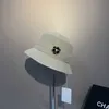 Camélia pot de fleurs chapeau version coréenne à la mode et élégant chapeau haut plat femmes vacances en plein air loisirs crème solaire chapeau marée