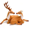 Decorações de Natal Simulação Deer Enfeites Brinquedos Adornos De Navidad 2022 Noel Natal Crianças Presente Ano BensNatal