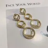 Braccialetti di gioielli di design di lusso Bracciale classico con lettere di diamanti in argento dorato per le donne Bracciali di marca di moda 4 stili con scatola