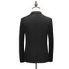 Aankomst Morning Suit Wedding Suits For Men Man's Three Peices Suits JacketPantsVest Custom Made Black Suits 220812